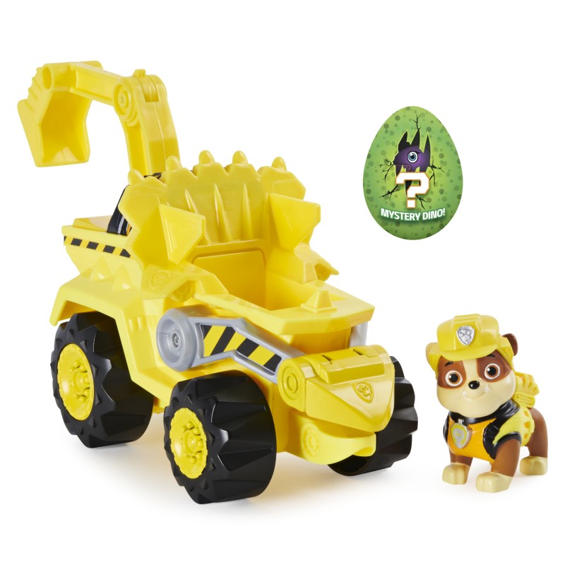 PAW Patrol , Dino Rescue Skye’s Deluxe Rev Up Vehicle with Mystery Dinosaur Figure