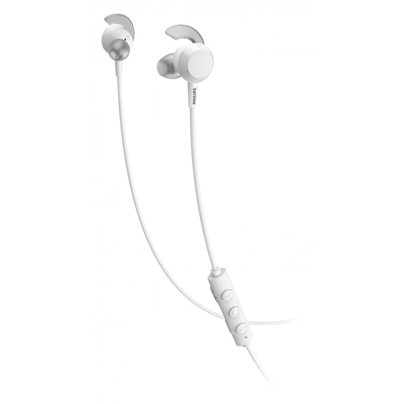 Philips TAE4205WT 00 écouteur casque Sans fil Ecouteurs Appels Musique Bluetooth Blanc