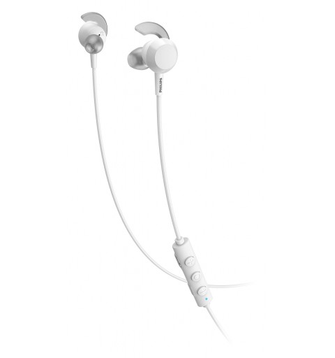 Philips TAE4205WT 00 headphones headset Wireless In-ear Calls Music Bluetooth White