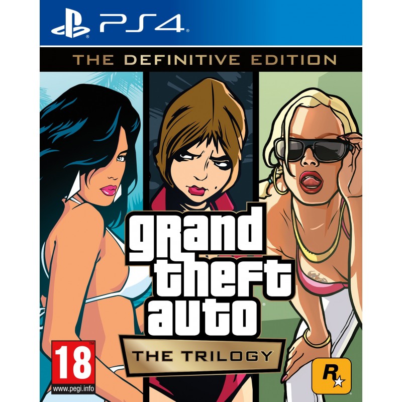 Take-Two Interactive GTA The Trilogy (The Definitive Edition) Définitif Multilingue PlayStation 4