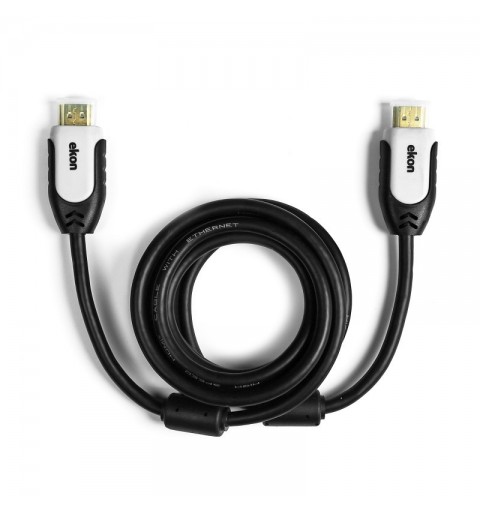 Ekon ECVHDMI18MMG cable HDMI 1,8 m HDMI tipo A (Estándar) Negro