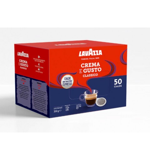 Lavazza Crema e Gusto Classico Dosette de café 50 pièce(s)