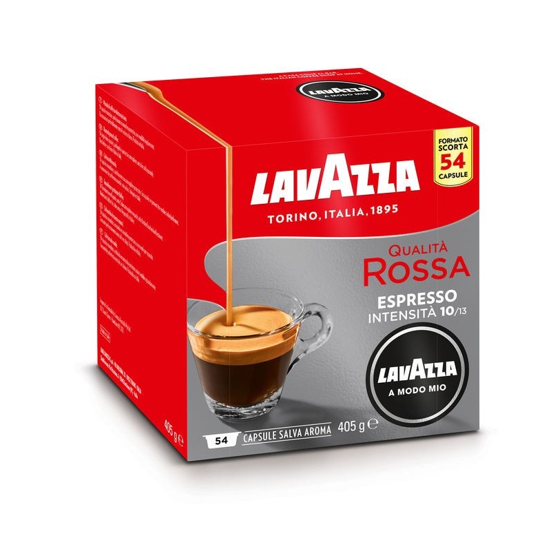 Lavazza Qualità Rossa Cápsula de café Tueste medio 54 pieza(s)