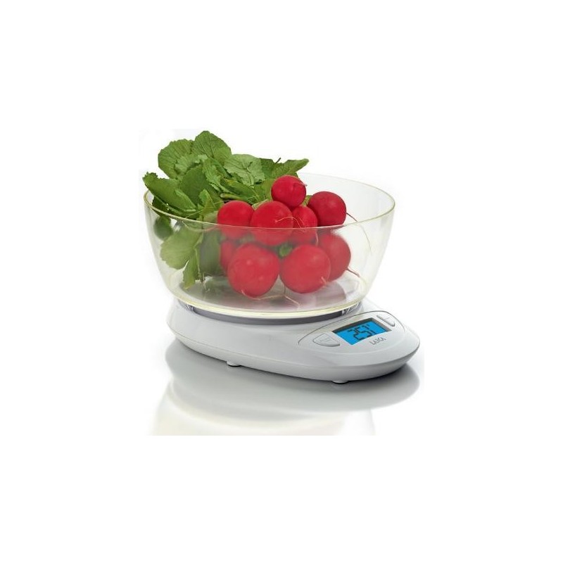 Laica KS1019 escabeaux de cuisine Blanc Comptoir Balance de ménage électronique
