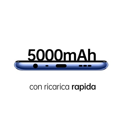 OPPO A74 16,3 cm (6.43 Zoll) Dual-SIM ColorOS 11.1 4G USB Typ-C 6 GB 128 GB 5000 mAh Blau