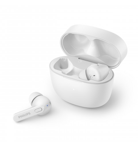 Philips 2000 series TAT2206WT 00 écouteur casque True Wireless Stereo (TWS) Ecouteurs Appels Musique Bluetooth Blanc