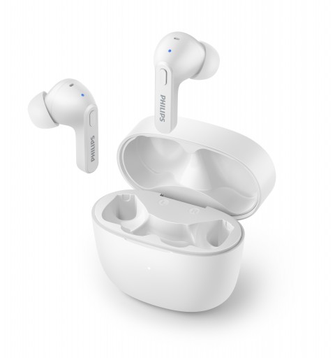 Philips 2000 series TAT2206WT 00 écouteur casque True Wireless Stereo (TWS) Ecouteurs Appels Musique Bluetooth Blanc