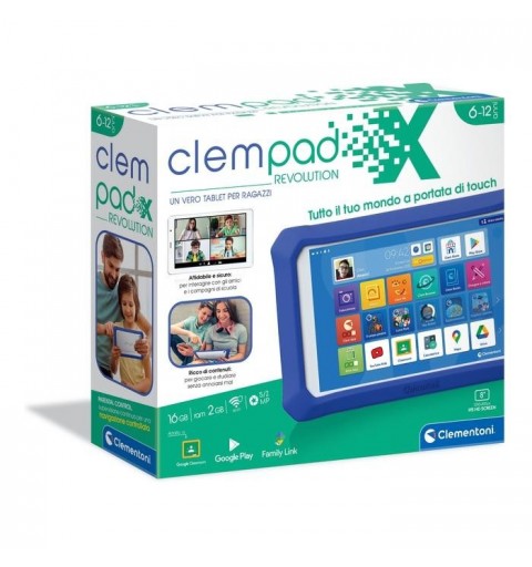 Clementoni 16628 Kinder-Tablet 16 GB WLAN Weiß