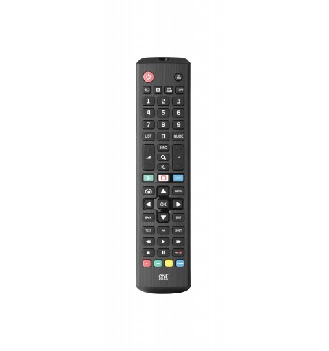 One For All TV Replacement Remotes URC4911 mando a distancia IR inalámbrico Botones