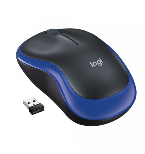 Logitech Wireless Mouse M185 souris Ambidextre RF sans fil Optique 1000 DPI