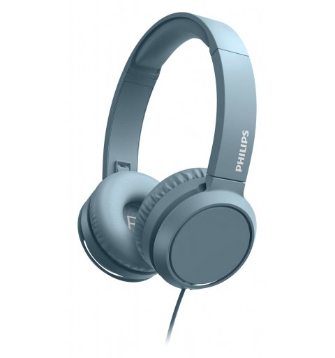 Philips 3000 series TAH4105BL 00 cuffia e auricolare Cablato A Padiglione Musica e Chiamate Blu