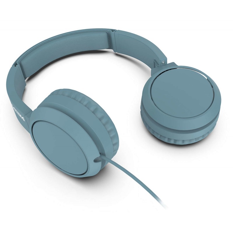 Philips 3000 series TAH4105BL 00 auricular y casco Auriculares Alámbrico Diadema Llamadas Música Azul