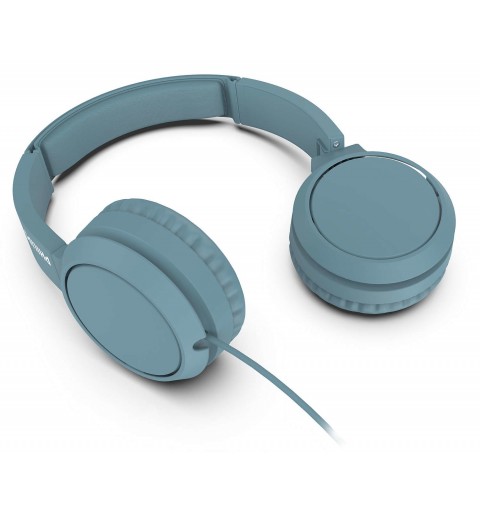 Philips 3000 series TAH4105BL 00 auricular y casco Auriculares Alámbrico Diadema Llamadas Música Azul