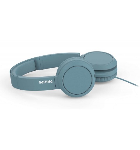 Philips 3000 series TAH4105BL 00 auricular y casco Auriculares Alámbrico Diadema Llamadas Música Azul