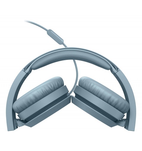 Philips 3000 series TAH4105BL 00 auricular y casco Auriculares Alámbrico Diadema Llamadas Música Azul