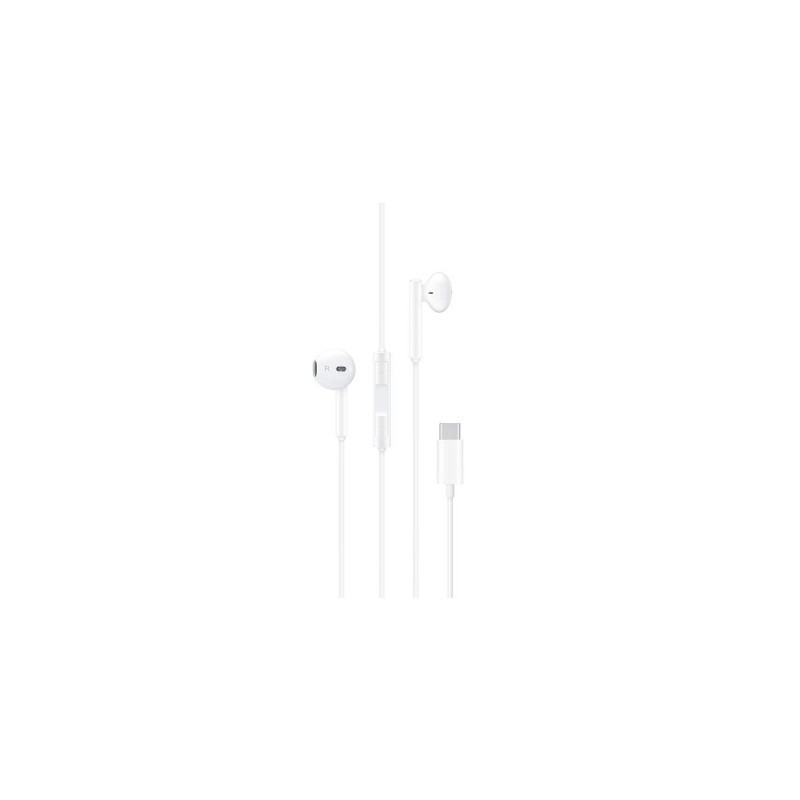 Huawei 55030088 headphones headset Wired In-ear Calls Music USB Type-C White