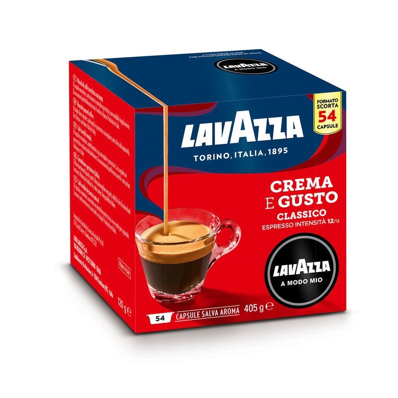 Lavazza Crema e Gusto Capsule de café Café moyennement torréfié 54 pièce(s)