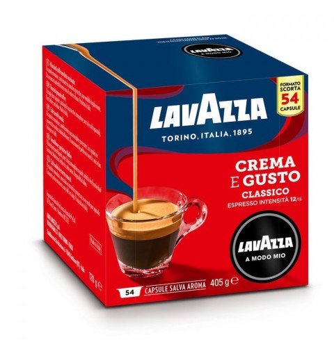 Lavazza Crema e Gusto Capsule de café Café moyennement torréfié 54 pièce(s)