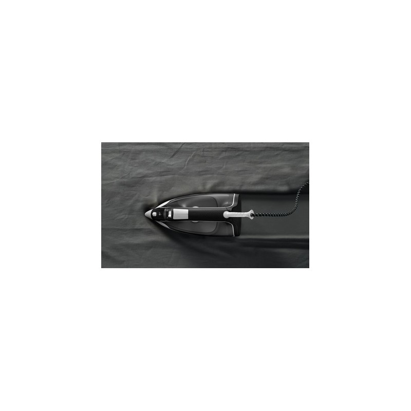 Rowenta Effective DX1530 Trocken- & Dampfbügeleisen Edelstahl-Bügelsohle 2200 W Schwarz, Weiß