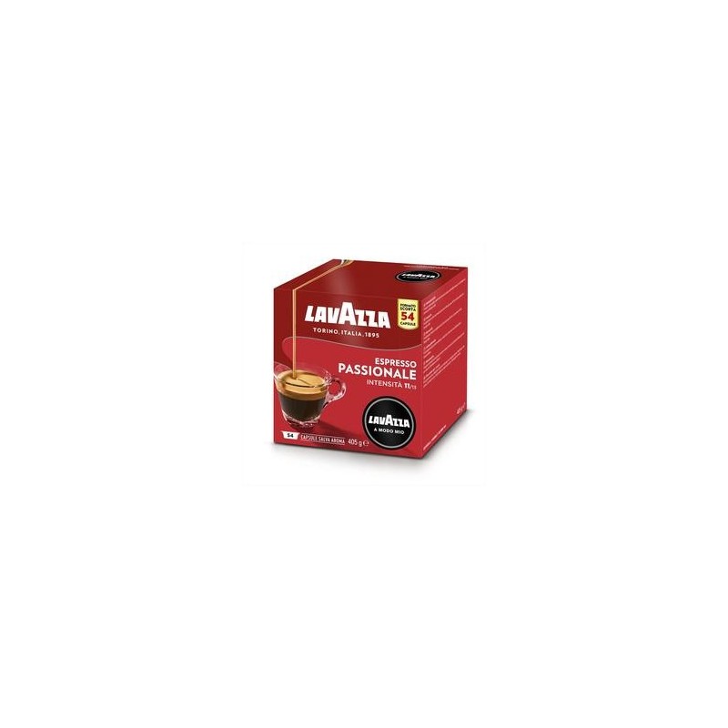 Lavazza Passionale Capsule de café Café fortement torréfié 54 pièce(s)