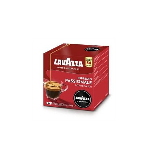 Lavazza Passionale Capsule de café Café fortement torréfié 54 pièce(s)