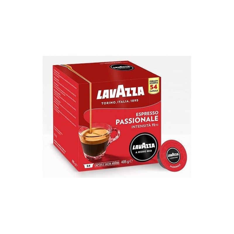 Lavazza Passionale Capsule caffè Tostatura scura 54 pz