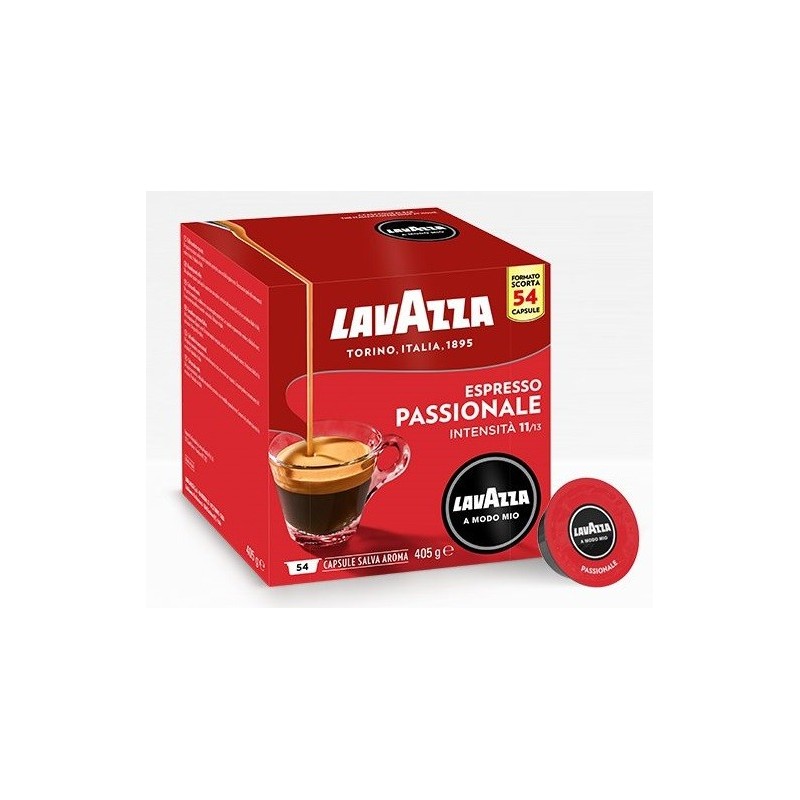 Lavazza Passionale Capsule de café Café fortement torréfié 54 pièce(s)