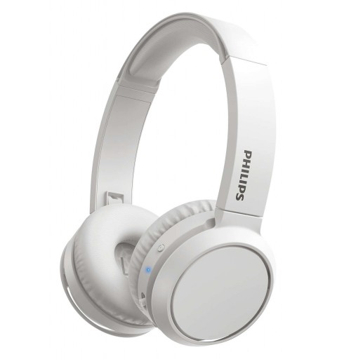 Philips 4000 series TAH4205WT 00 écouteur casque Sans fil Arceau Appels Musique USB Type-C Bluetooth Blanc