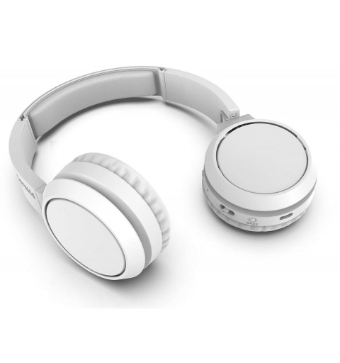 Philips 4000 series TAH4205WT 00 headphones headset Wireless Head-band Calls Music USB Type-C Bluetooth White