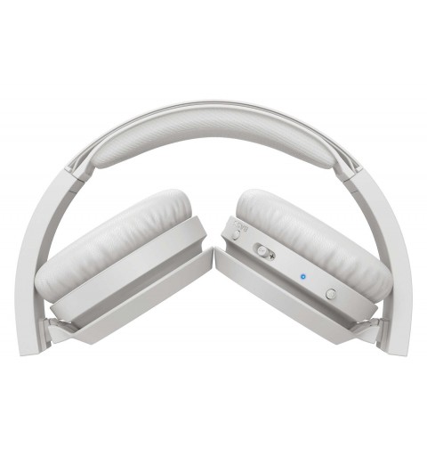 Philips 4000 series TAH4205WT 00 headphones headset Wireless Head-band Calls Music USB Type-C Bluetooth White