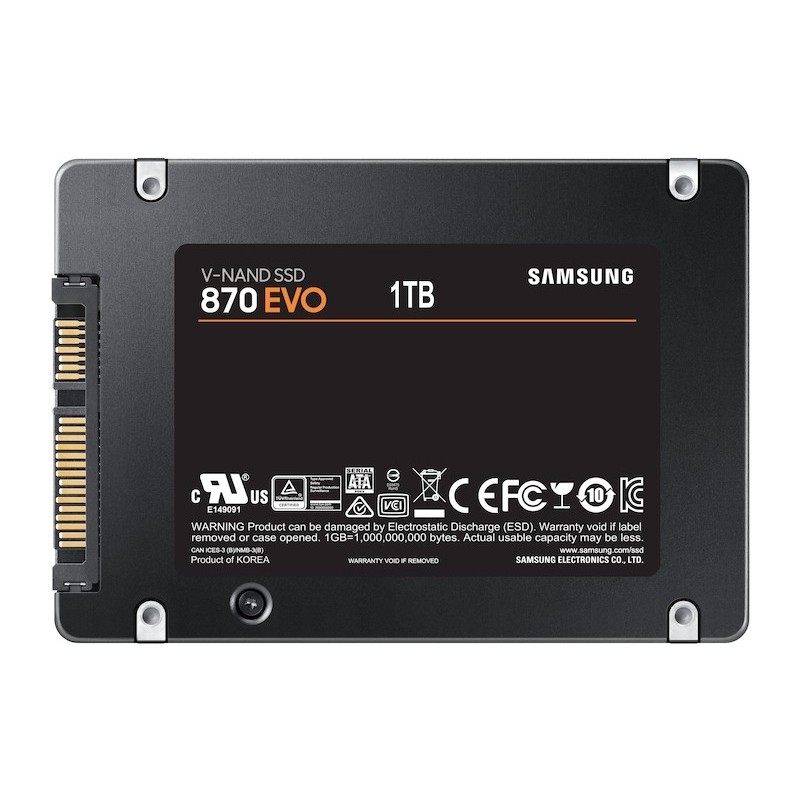 Samsung 870 EVO 2.5" 1000 Go Série ATA III V-NAND