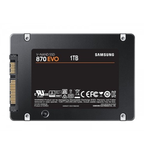 Samsung 870 EVO 2.5" 1000 GB Serial ATA III V-NAND