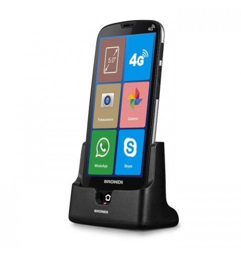 Brondi Amico Smartphone XS 12,7 cm (5") Doppia SIM Android 10.0 4G USB tipo-C 1 GB 8 GB 2200 mAh Nero