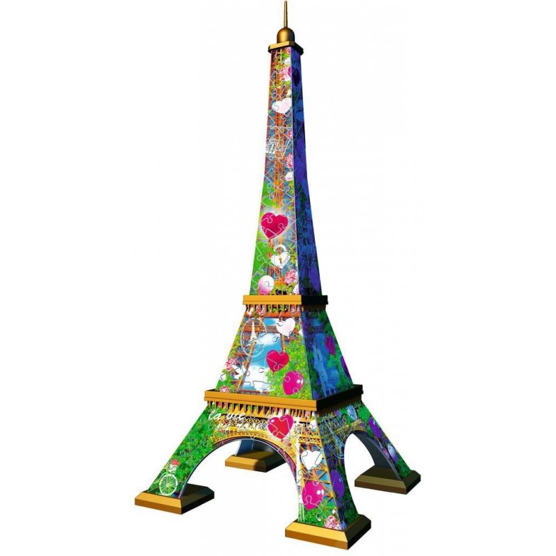 Ravensburger Puzzle 3D Tour Eiffel Love Edition