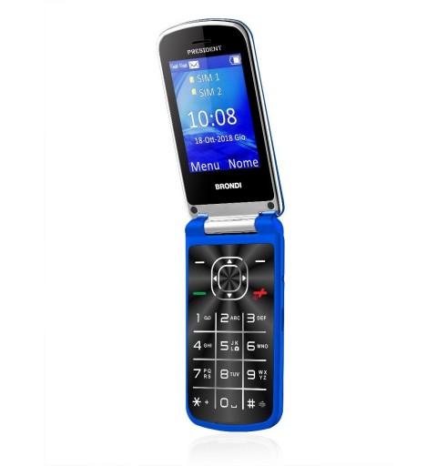 Brondi President 7,62 cm (3") 130 g Blu Telefono cellulare basico