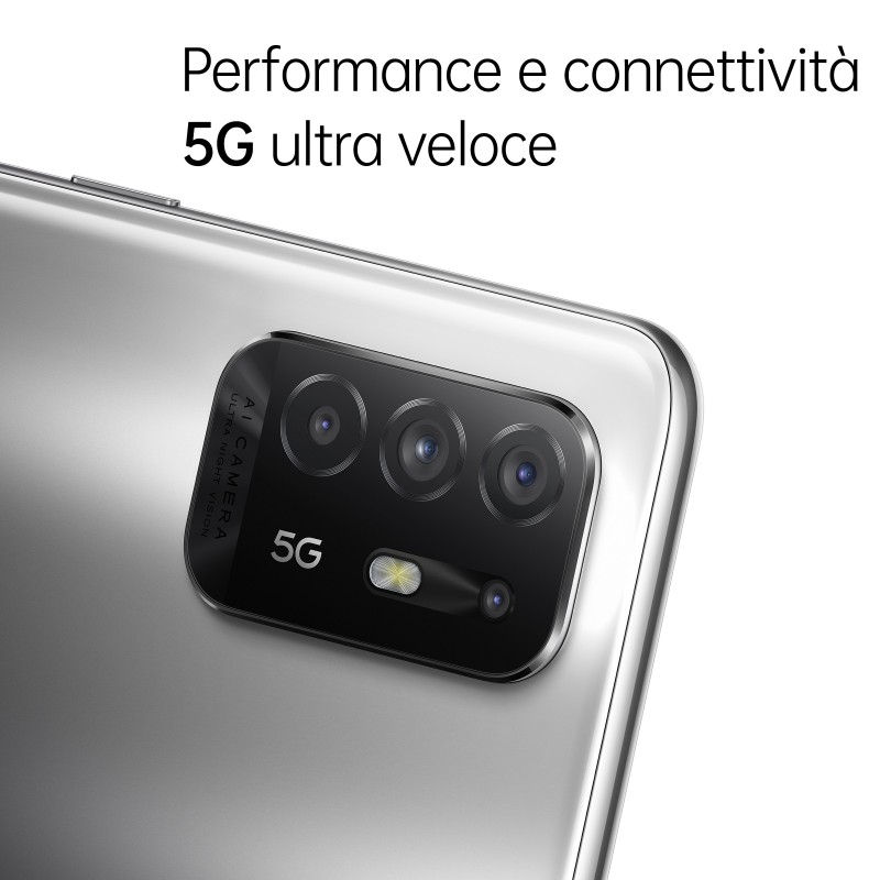 OPPO A94 5G 16,3 cm (6.43") SIM doble ColorOS 11.1 USB Tipo C 8 GB 128 GB 4310 mAh Negro