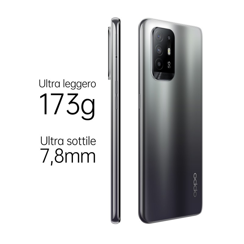 OPPO A94 5G 16,3 cm (6.43") SIM doble ColorOS 11.1 USB Tipo C 8 GB 128 GB 4310 mAh Negro