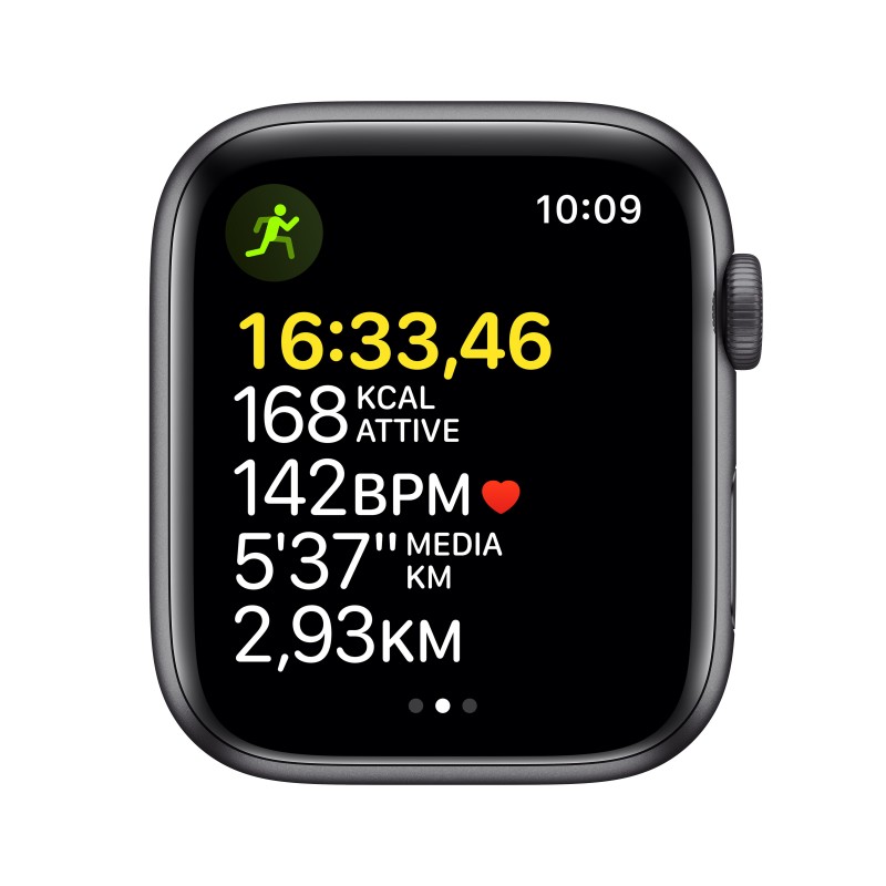 Apple Watch SE 44 mm OLED Grau GPS