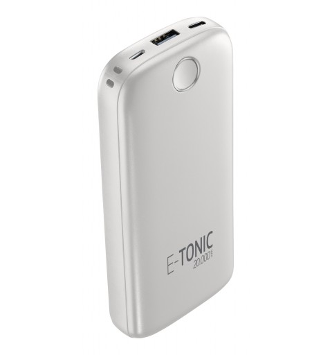 Cellularline E-Tonic Akkuladegerät 20000 mAh Weiß