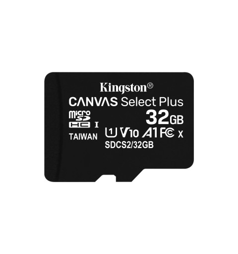 Kingston Technology Canvas Select Plus 32 GB MicroSDHC UHS-I Clase 10