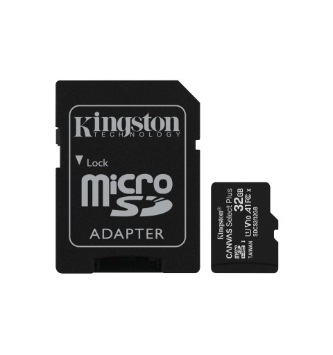 Kingston Technology Canvas Select Plus 32 GB MicroSDHC UHS-I Clase 10