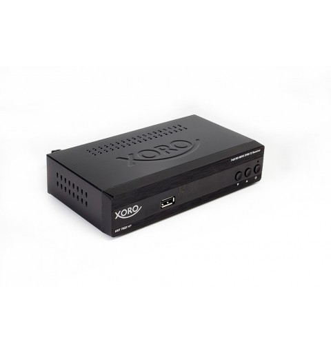 Xoro HRT 7622NP set-top box TV Ethernet (RJ-45), Terrestre Full HD Nero