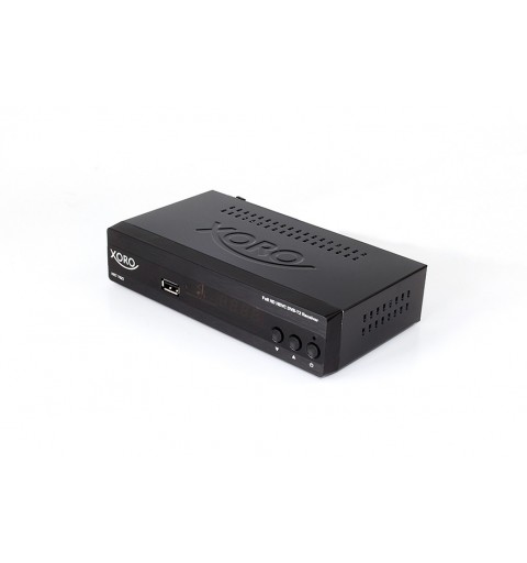 Xoro HRT 7622NP TV set-top boxe Ethernet (RJ-45), Terrestre Full HD Noir