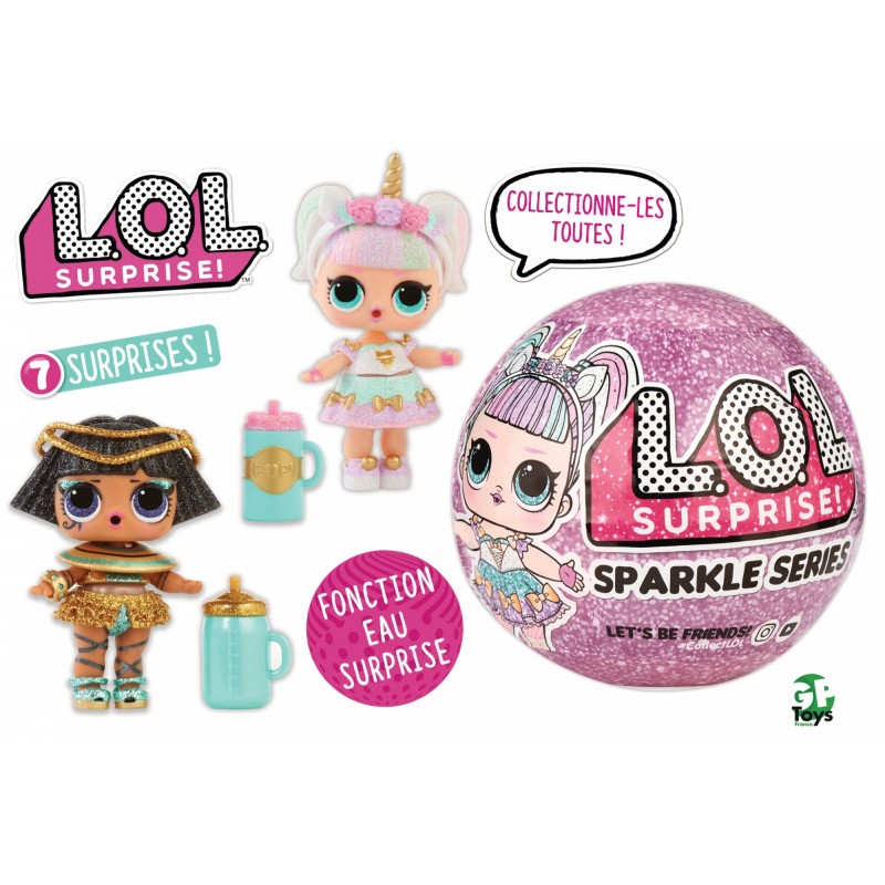 GP TOYS L.O.L. Surprise - Sparkle - Asst. En Présentoir 18Pcs