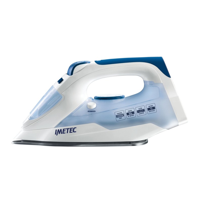 Imetec TITANOX K109 Dry & Steam iron Stainless Steel soleplate 2000 W Blue, White