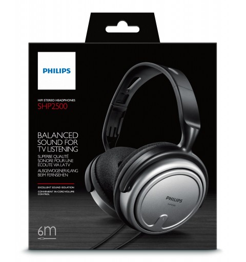 Philips Indoor Corded TV Headphone SHP2500 10