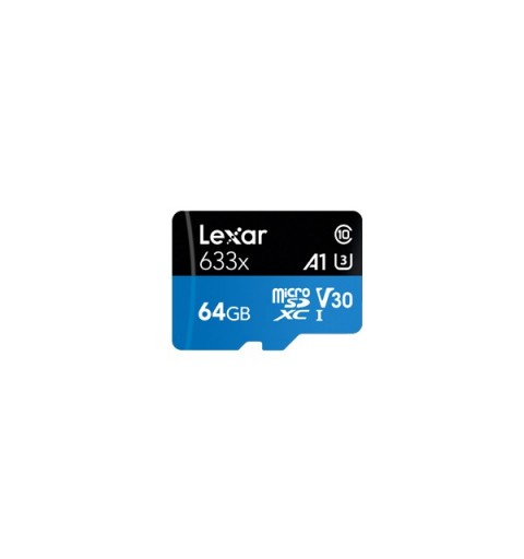 Lexar 633x 64 Go MicroSDXC UHS-I Classe 10