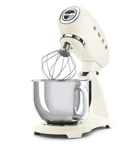 Smeg SMF03CREU sbattitore Sbattitore con base 800 W Crema