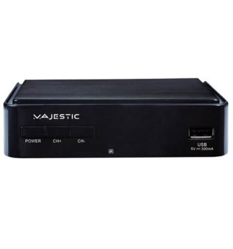 New Majestic DEC-665 HD USB Terrestrisch Schwarz