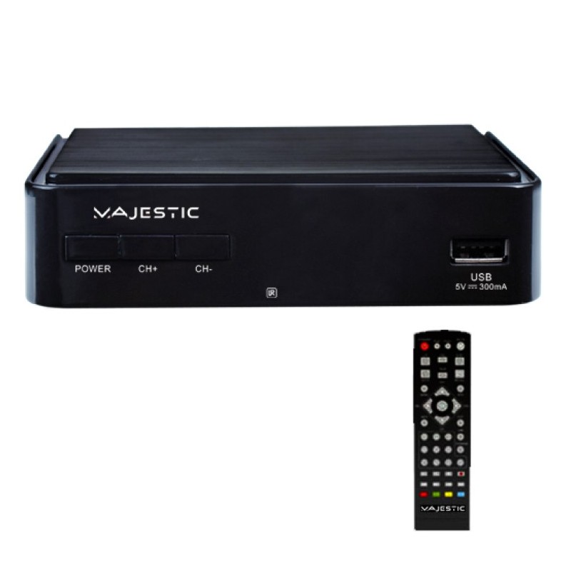 New Majestic DEC-665 HD USB Terrestre Negro